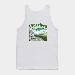 I Survived Independence Pass, Colorado Tank Top